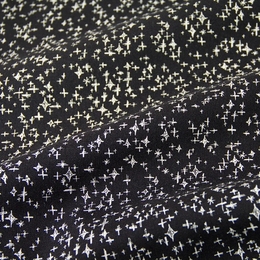 Полуметровая японская хлопковая льняная ткань KOKKA Лоскутная Ткань Star D | Дом и сад