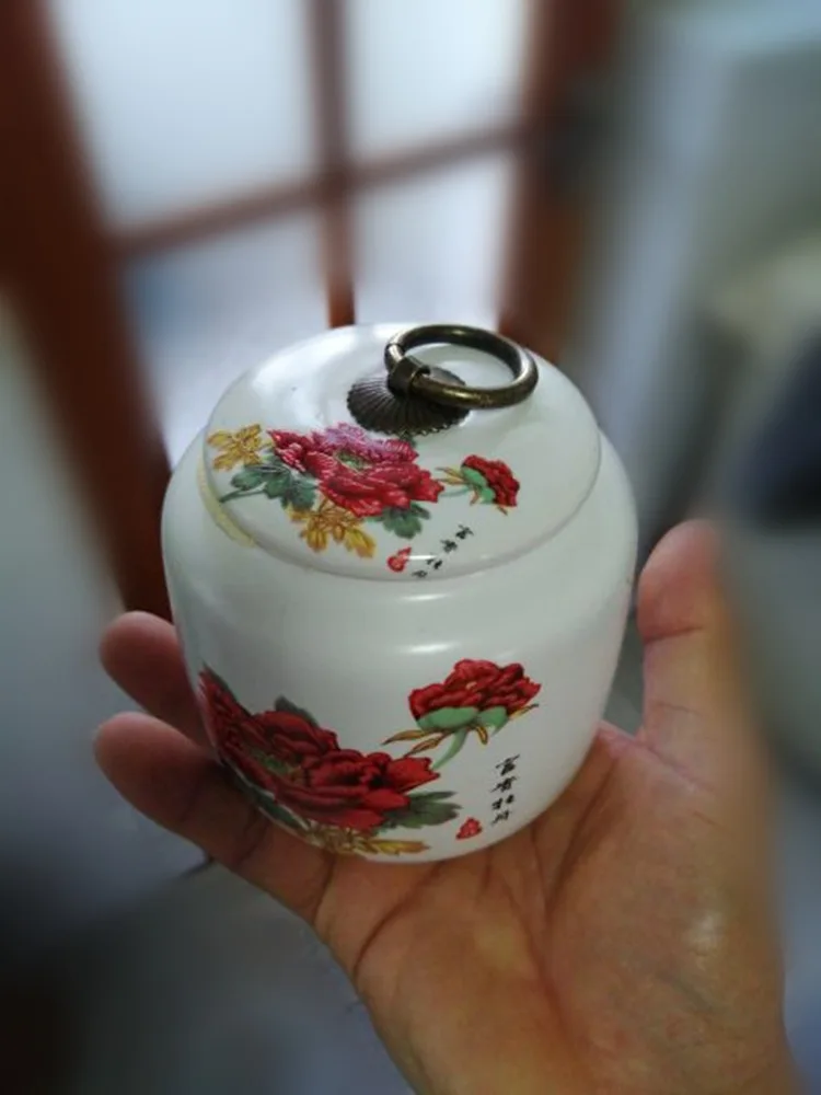 Классические бутылки и баночки для хранения чая аксессуары маленькие керамические баночки бак Сушеные Орехи канистра конфеты банки украшения дома кухни