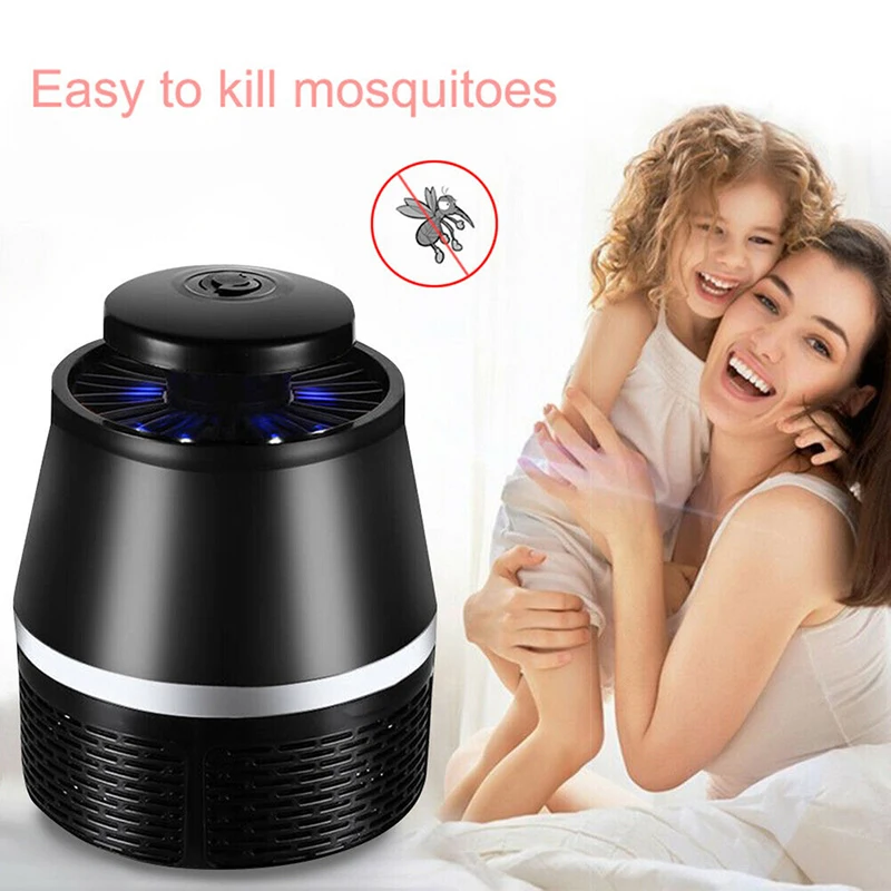 USB СВЕТОДИОДНЫЙ светильник для уничтожения комаров ловушка на молнии насекомых