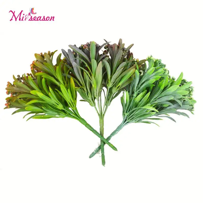 Искусственный букет сосновых фруктов мягкое растение Искусственные пластиковые