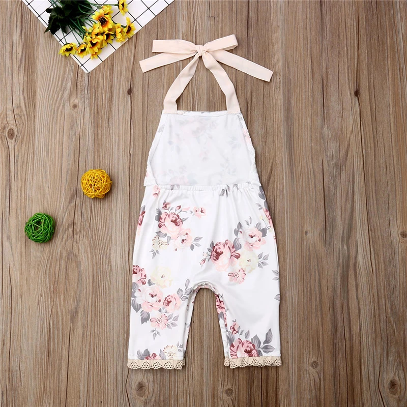 Летний комбинезон для новорожденных одежда без рукавов мальчиков и девочек с