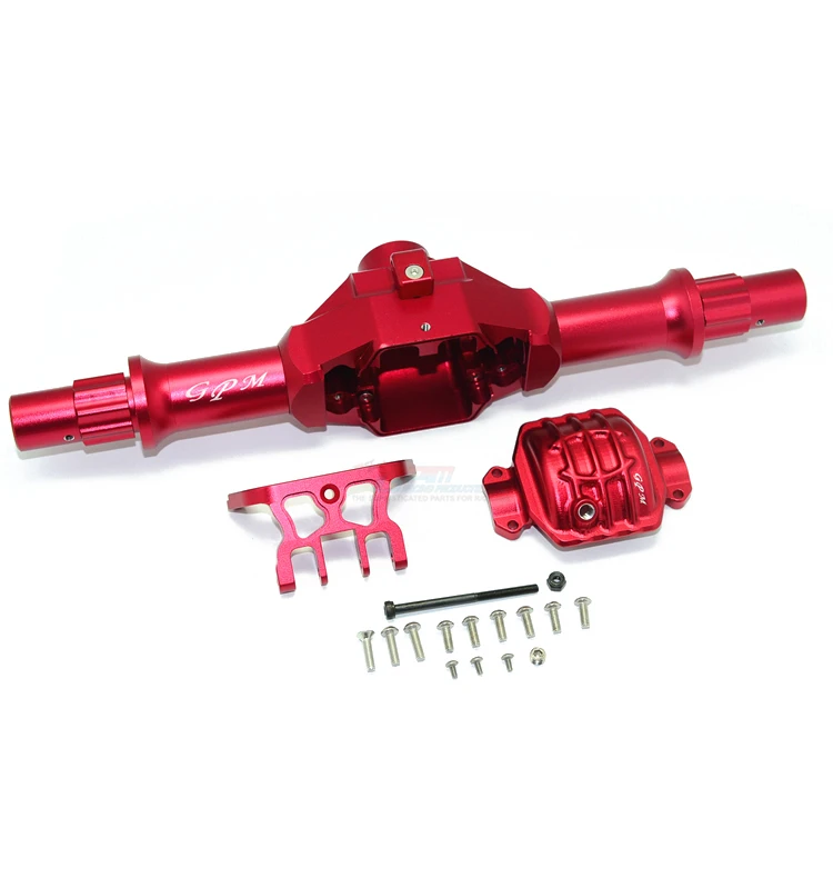 1/8 AXIAL YETI XL 90032 комплект корпуса заднего моста из алюминиевого сплава + Корпус
