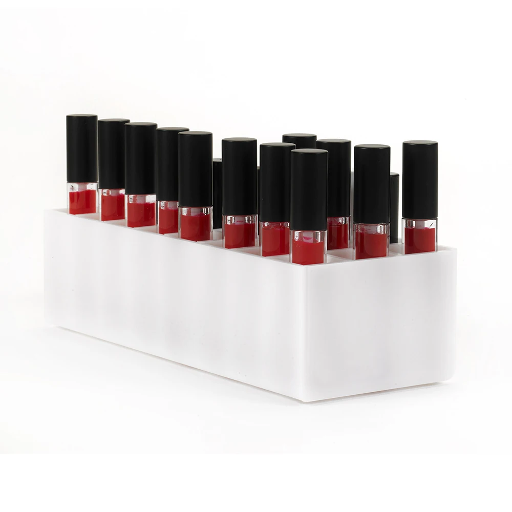 Акриловые ящики для хранения держатель карандашей блеска губ 24 слота коробка