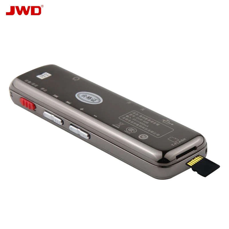 JWD новейший диктофон с редукцией голоса HD камерой цветным экраном