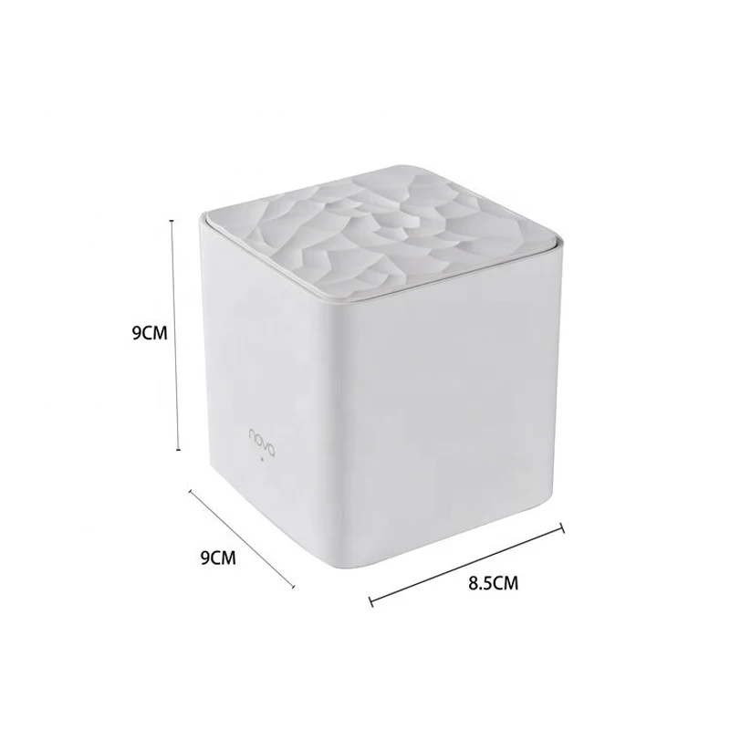 Tenda Nova MW3 полностью Домашняя сеть WiFi гигабитная система с AC1200 2,4G/5,0 GHz WiFi беспроводной маршрутизатор и повторитель, приложение дистанционное управление