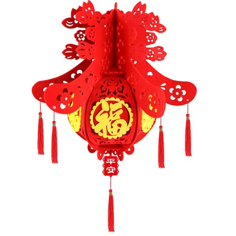 Праздничные вечерние фонарики из нетканого материала китайские для свадьбы