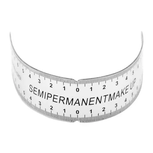 Трафарет для ухода за бровями линейка инструмент измерения макияжа многоразовый