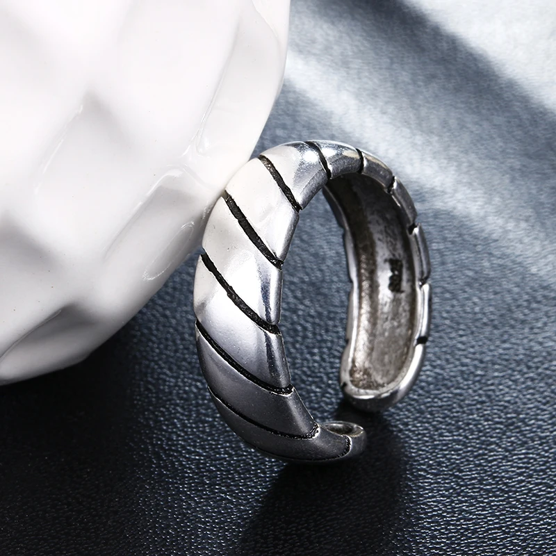 Фото Лидер продаж модное винтажное Стильное мужское тайское серебрянное кольцо из