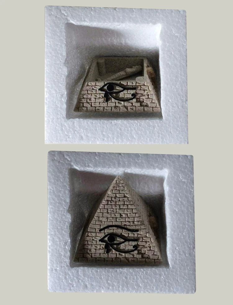 Старинная египетская пирамида декоративное искусство и ремесла шкатулка