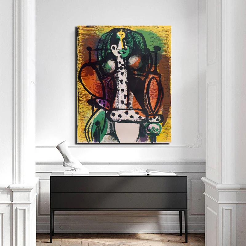 Картина на холсте Франсуа гилот настенная живопись Пабло Пикассо плакаты