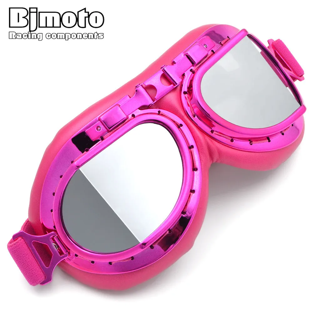 BJMOTO 2020 женские мотоциклетные очки для скутера пилота лыжного велосипеда