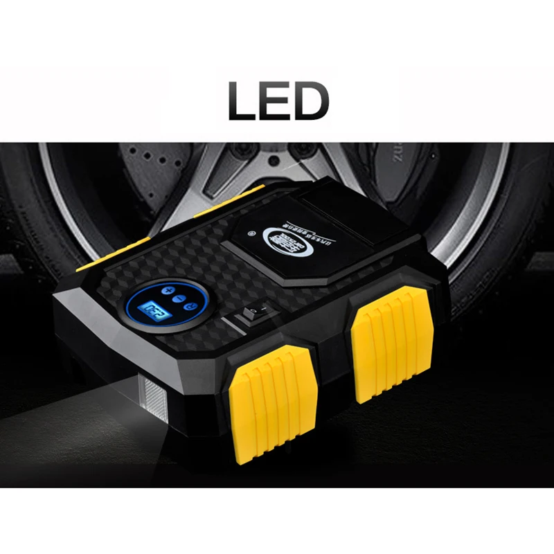 _ Компрессор давления в шинах автомобильный насос для шин 12 В мотоцикла