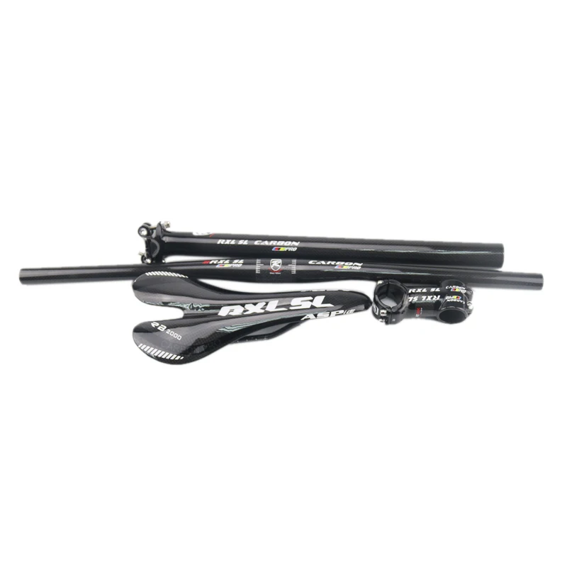 Комплект руля для велосипеда MTB RXL SL PRO из углеродного волокна плоский руль + седло