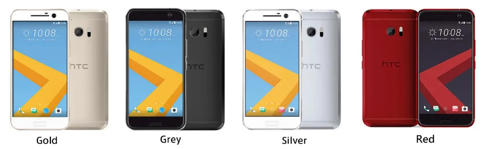 Мобильный телефон htc 10 M10H 4G, 5,2 дюймов, 1440x2560 p, 4 Гб ОЗУ, 64 Гб ПЗУ, четырехъядерный смартфон Snapdragona820, 12 МП, Android, Google Play