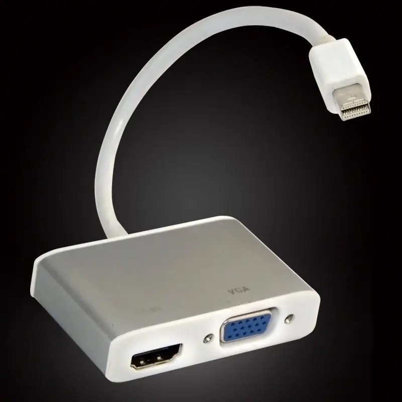 Mini DP displayport HD + преобразователь VGA cable mac соединения проектора|Соединители| |
