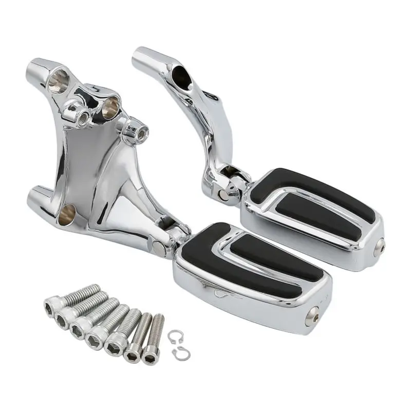 Пара подножек для ног с крепежными кронштейнами Harley Sportster 1200 883 два