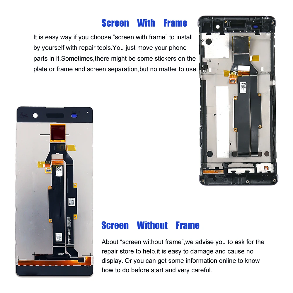 ЖК-дисплей для Sony XA Замена сенсорного экрана Xperia сенсорный дигитайзер F3111 F3112 |