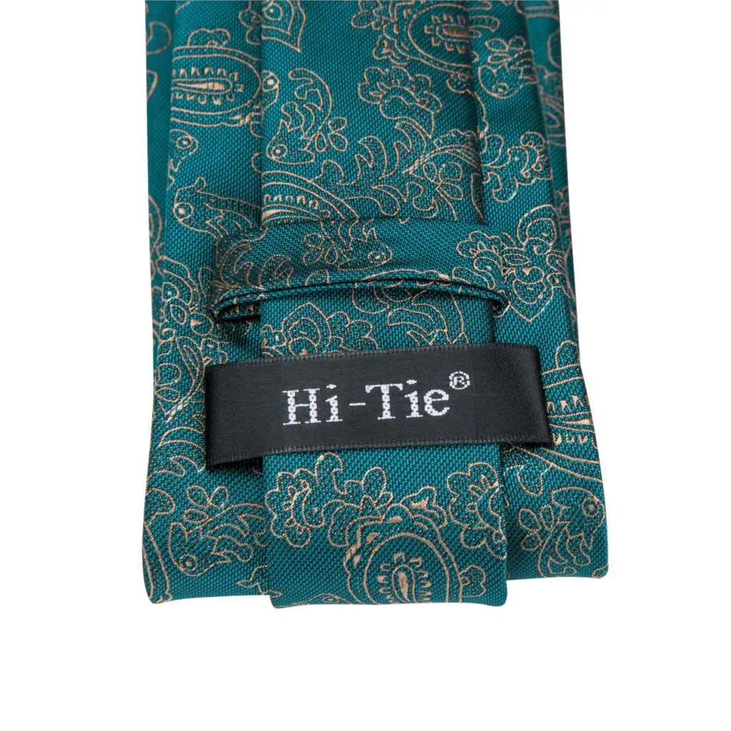 Hi-Tie, новинка, зеленые шелковые мужские галстуки для мужчин, 8,5 см, Классические мужские галстуки для свадебной вечеринки, набор, животные, полосатый галстук на шею и носовые платки