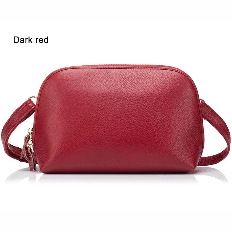 dark red 23,5*16,5*8,5 см, натуральная воловья кожа, милая сумка, женская сумка на плечо из натуральной кожи, сумки через плечо для девушек A025 - Цвет: dark red