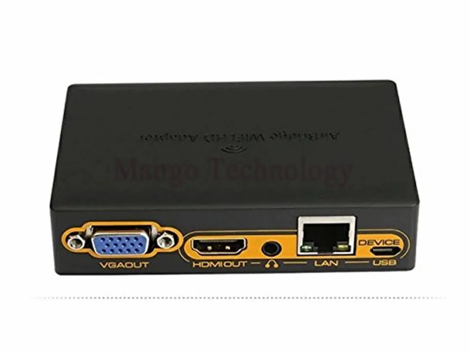 1080P Wifi к HDMI VGA LAN HD адаптер беспроводной передатчик к ТВ/проектор Поддержка Android IOS Windows конвертер