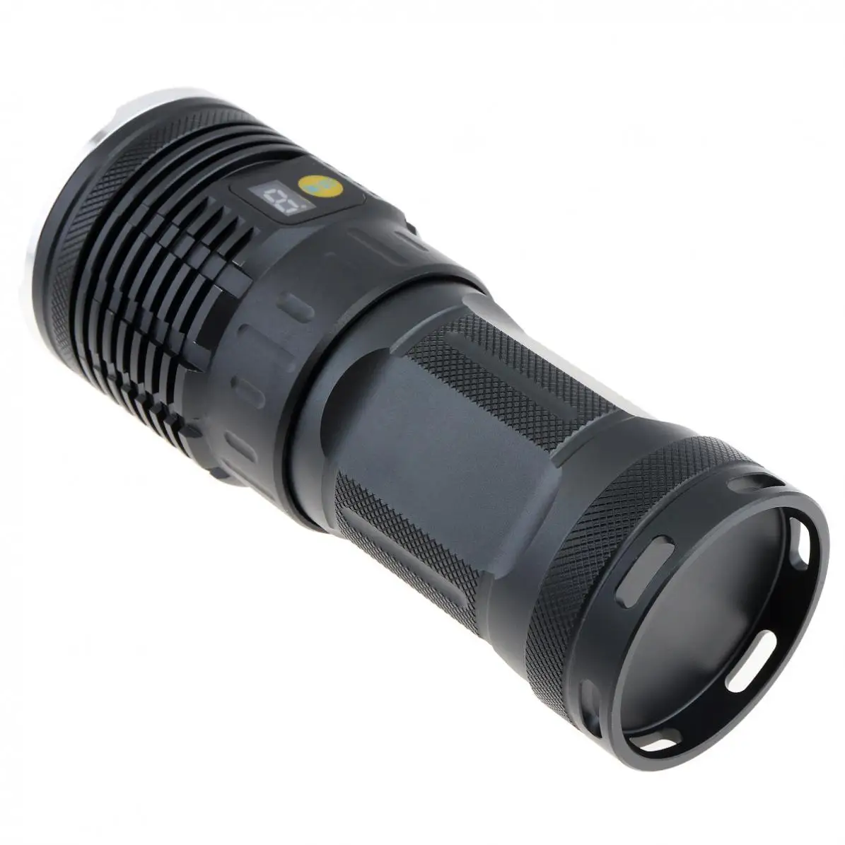 Comprar Linterna De Aleación De Aluminio Con 4 Modos De Luz Y Cable USB De CC + Bolsita, 15 XM-T6 LED, 8000 Lúmenes, Resistente Al Agua IP65