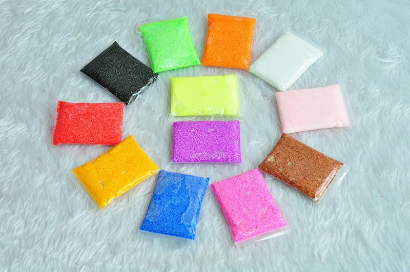 Пены глины играть в игрушки Цветной Поделочная глина магия воздуха сухой шлам