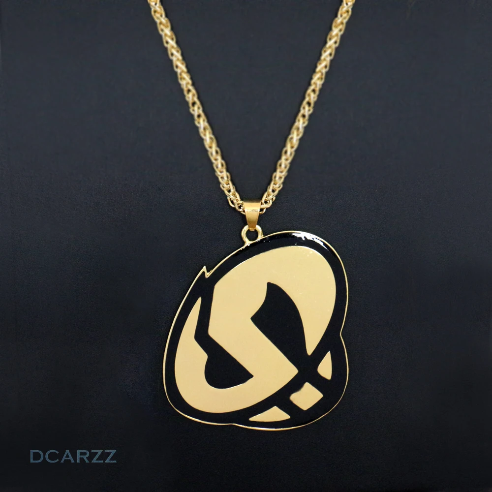 Длинное ожерелье для мужчин металлическая цепочка с кулоном в виде Солнца и Луны