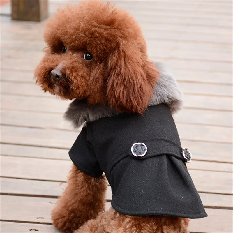 Новая одежда для собак маленьких средних мопса чихуахуа зимняя щенков
