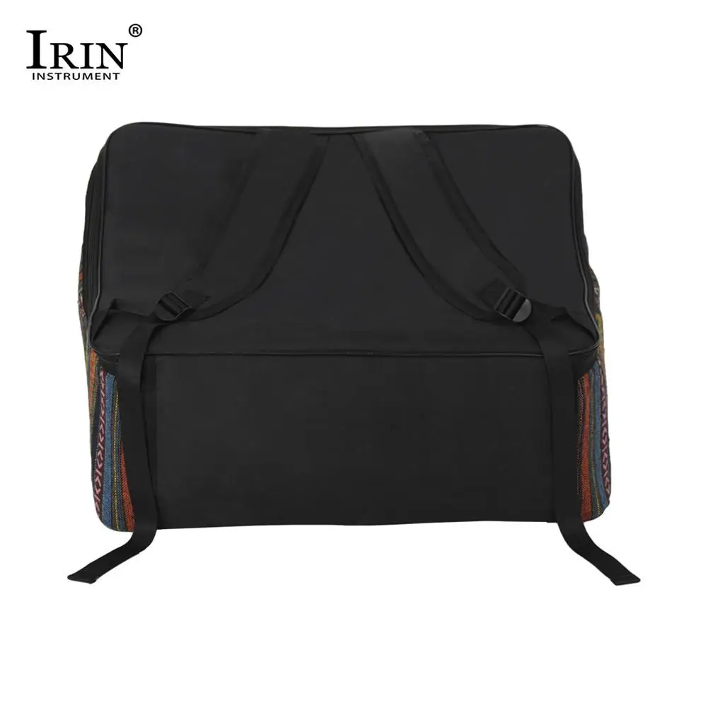 IRIN IN-106 Национальный Стиль аккордеон Gig Bag Мягкий чехол для переноски для 48 басов-120 басов аккордеон рюкзак