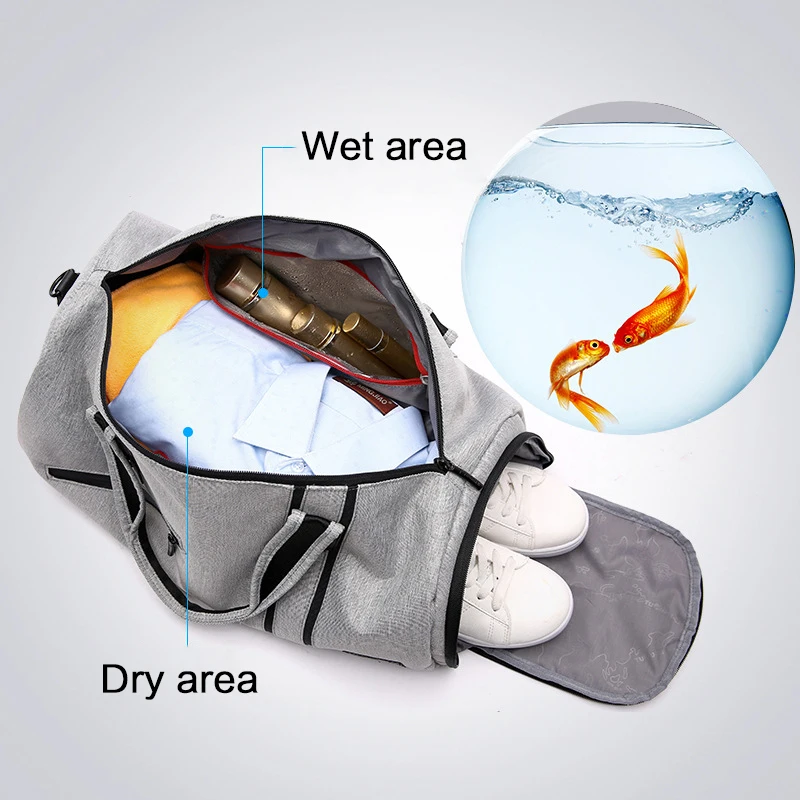 high quality Shoulder Portable Duffle Men Travel Hand Luggage Sports Bags Waterproof Big Bag for Male Large capacity suitcase B5 | Багаж и