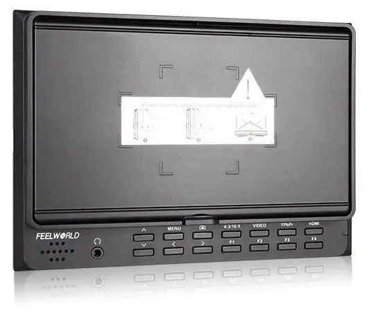 Feelworld FW7DII/O 7 дюймов hdmi-монитор для монитор, пиковый фокус Цвет гистограммы накладные Цвета Зебра экспозиции Studio на Камера монитор