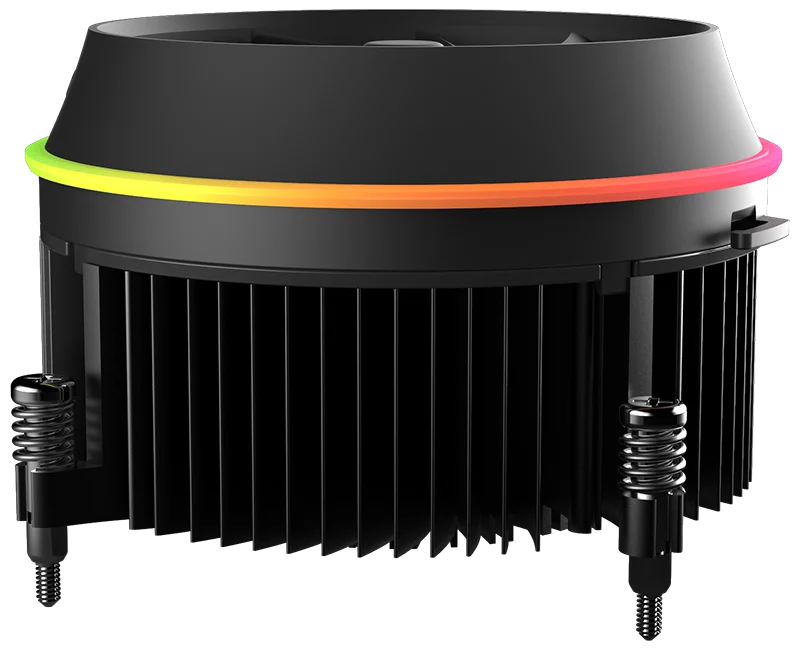 Darkflash shadow TOP-FLOW кулер для процессора 3P-5vAURA SYNC TDP 280W PWM 4pin двойное кольцо светодиодный RGB вентилятор Радиатор кулер для intel LGA 115x