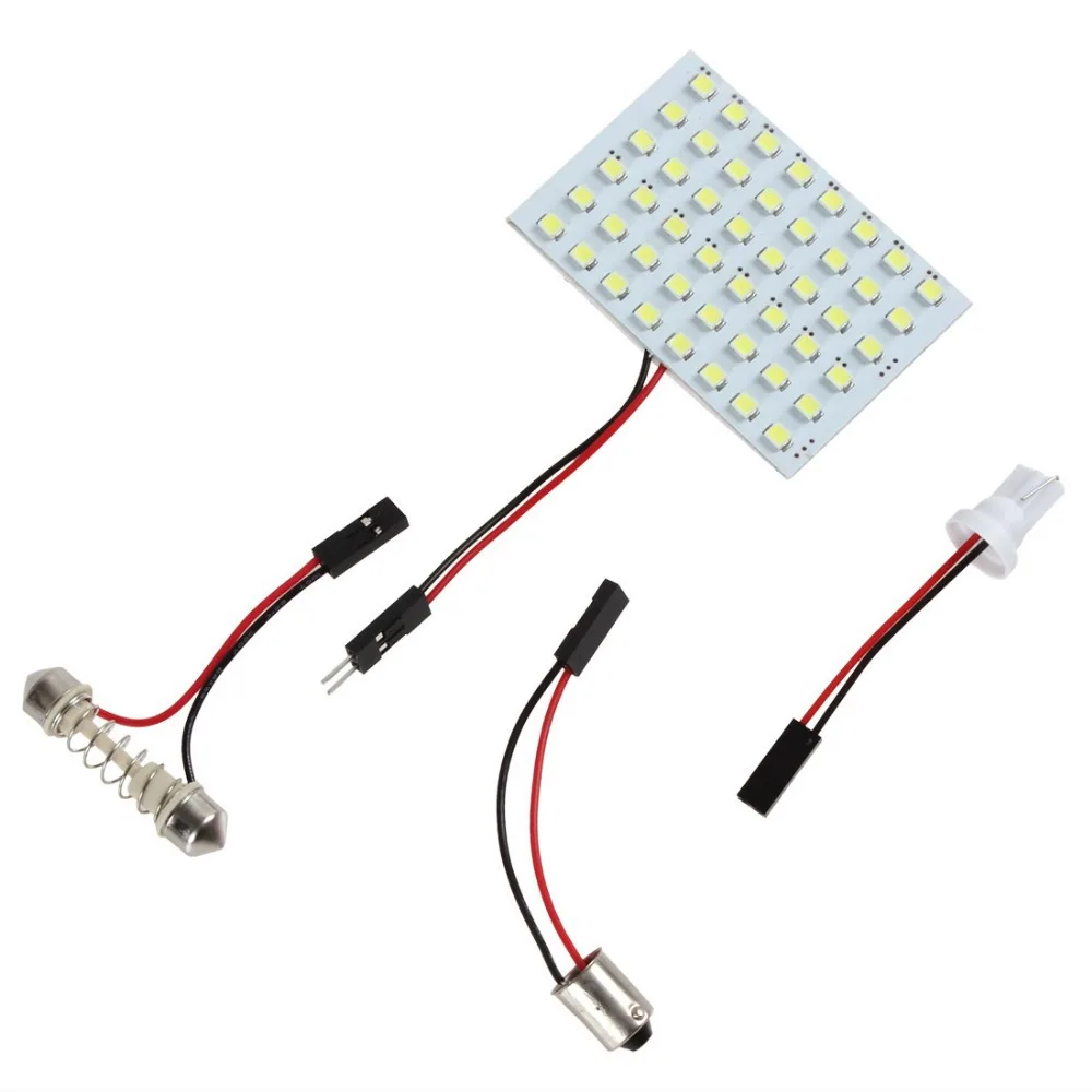 Горячая распродажа! 4 Вт 3 адаптера 48 SMD 3528 Светодиодная панель для чтения чистый