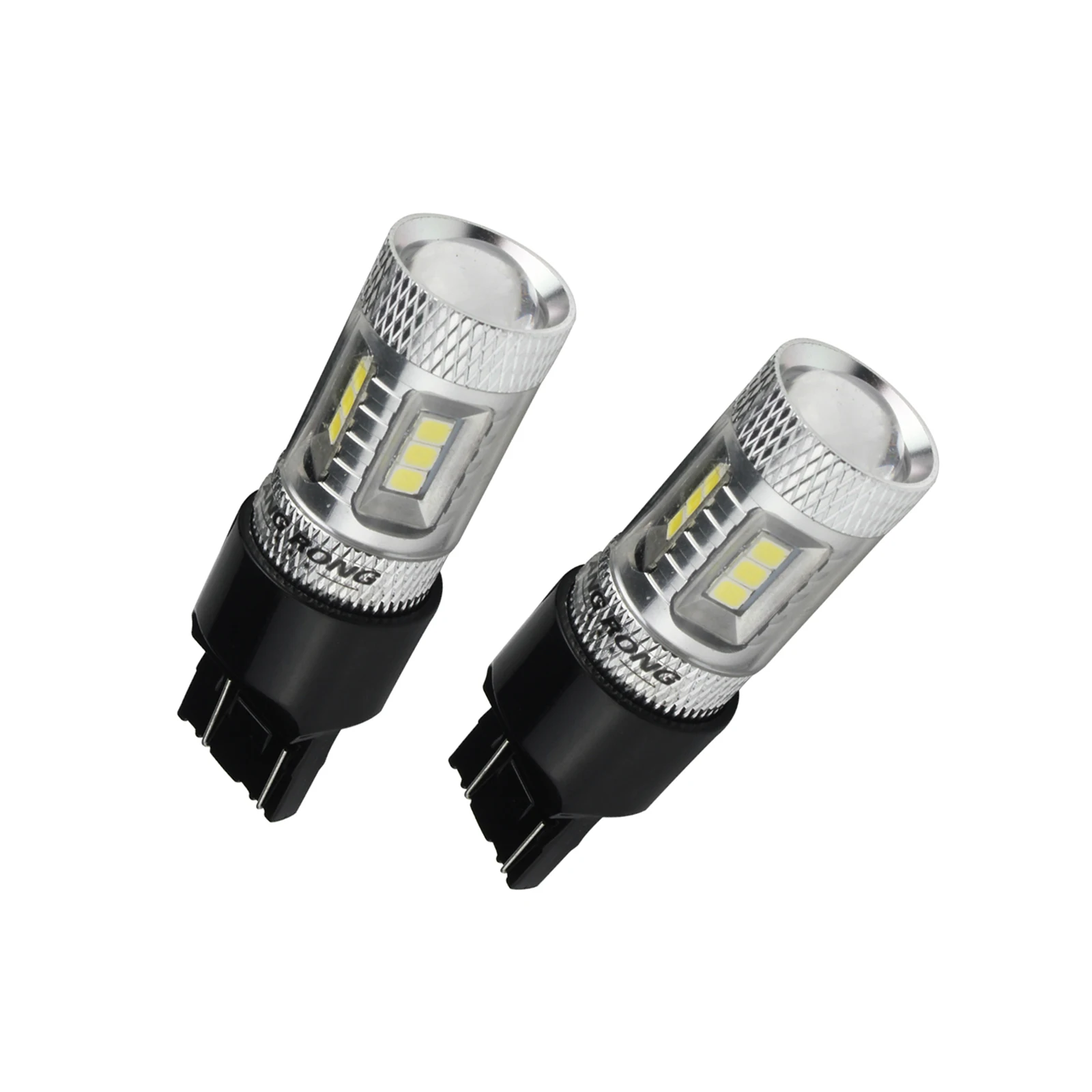 ANGRONG SAMSUNG 15 W светодиодный 7443 580 W21/5 W 582 Лампа стоп-сигнал стоп резервный свет DRL Белый