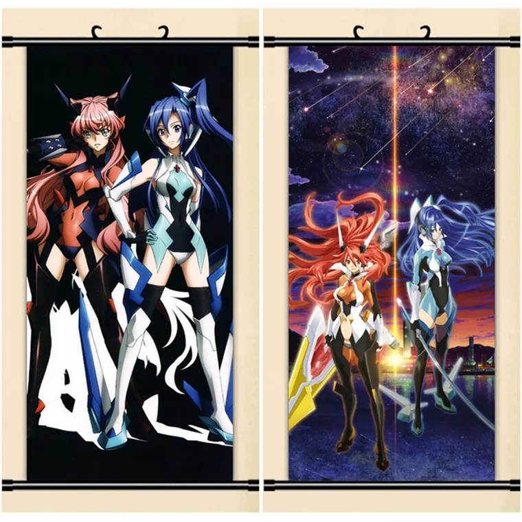 45X95 см Senki Zesshou Symphogear hibiki tsubasa chris art мультфильм аниме Настенная картина Картина