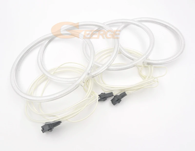 Для FIAT PALIO 2004 2005 2006 фары отличное Ультра яркое освещение CCFL ангельские глазки комплект Halo Кольцо