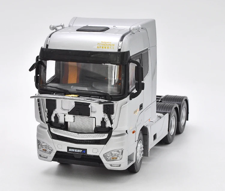 Изысканный подарок 1:24 Fukuda Auman EST-A и GTL Тяговая головка сплава модель, моделирование литья под давлением Инженерная модель