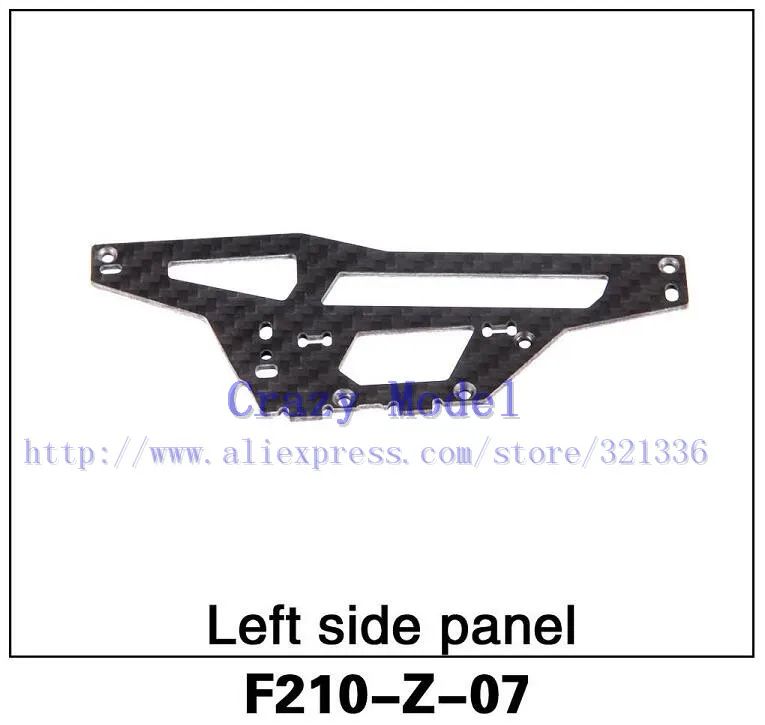 

Free Shipping Original Walkera F210 RC Helicopter Quadcopter spare parts F210-Z-07 Left side panel