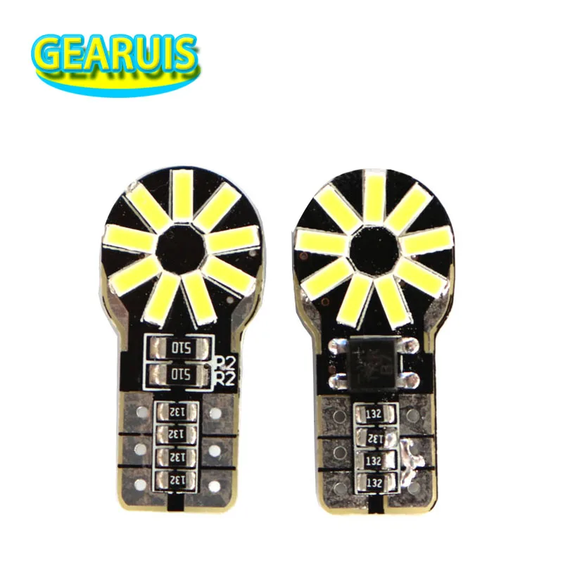 Новый стиль T10 неполярный 18 SMD 4014 светодиодный 0.13A W5W pcb 501 168 194 автомобильный маркер парковочный светильник лампа белый 12 В