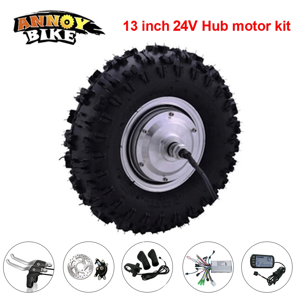 Комплект для электровелосипеда 13 дюймов 24 В 250 500 Вт|ebike conversion kit|conversion kithub motor kit |