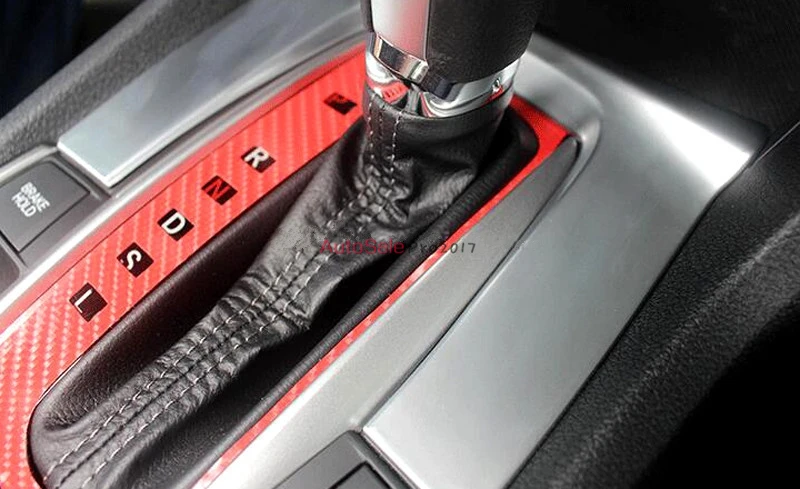 Для Honda Civic 10 поколения 4dr Седан ABS хромированный пластик интерьерная панель