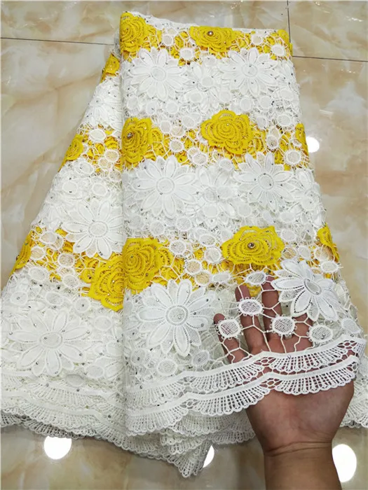 Африканская кружевная ткань 2017 высококачественное кружево с камнями и бисером