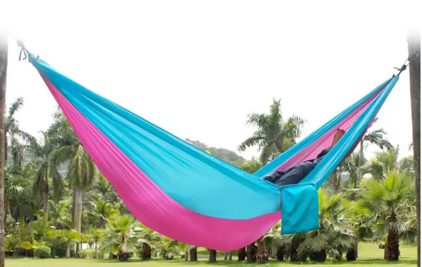 Наружная Двойная Вешалка Парашютная ткань для помещений студенческое спальное