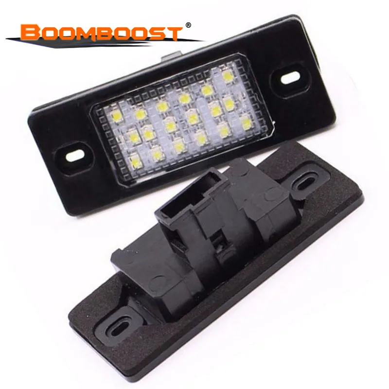 18 высокая мощность SMD LED 2 шт. номерной знак световая лампа для VW Touareg Passat Porsche Cayenne