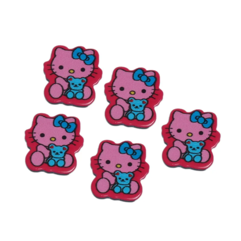 LF 20 шт. красное арбузное акриловое украшение бусины с плоским основанием кабошон