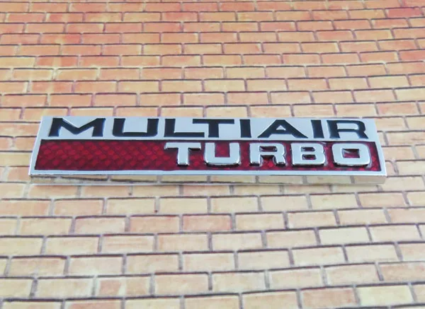 Авто хром Красный MULTIAIR турбо для 2012 2014 Дартс эмблема значок стикер|Наклейки на