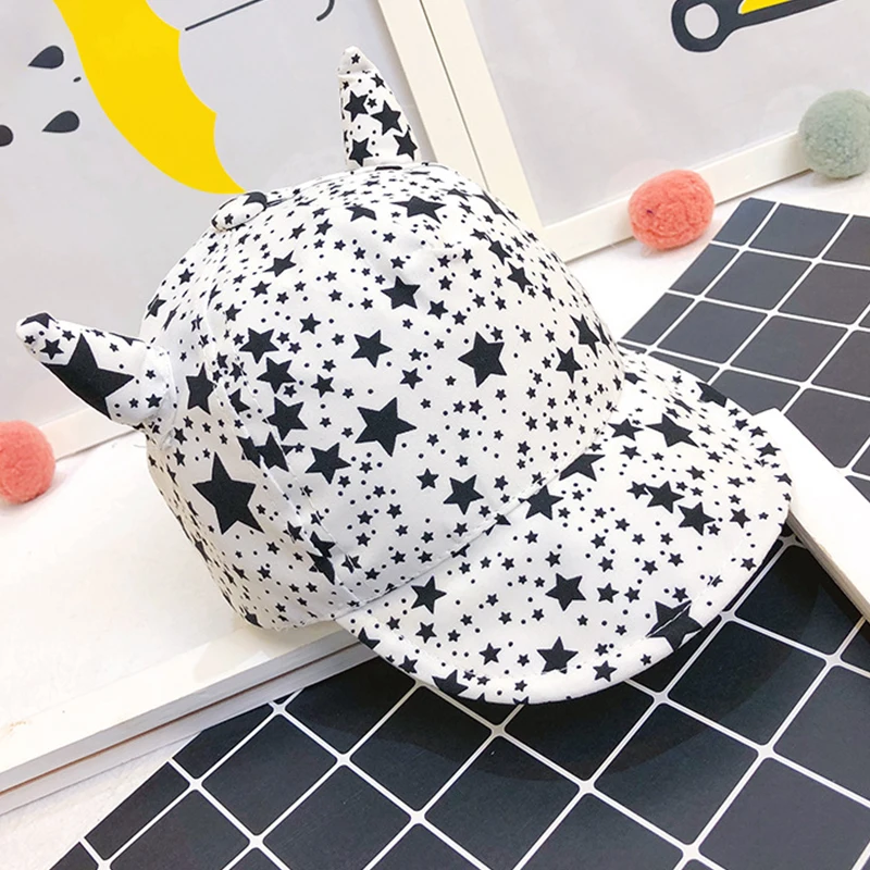 Детская кепка Кепка с пентаграммой мягкая вдоль мальчиков и девочек детская