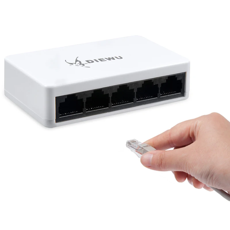 Сетевой коммутатор 5 портов 10/100 Мбит/с|switch port|network switchlan hub |
