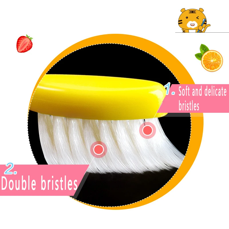 2-12Y 1 Pc Children Toothbrush High Quality Children's Oral Care SS Super Soft Hair Style Cute Cartoon | Красота и здоровье