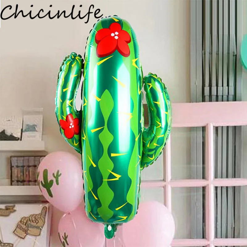 Chicinlife 1 шт. кактус ананас форма фольга воздушный шар день рождения вечеринка